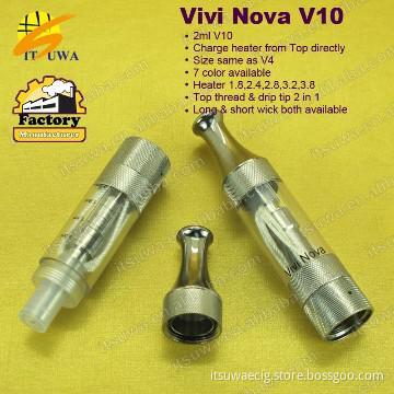 top sale itsuwa vivi nova V10  with metal drip tip 2.0ml